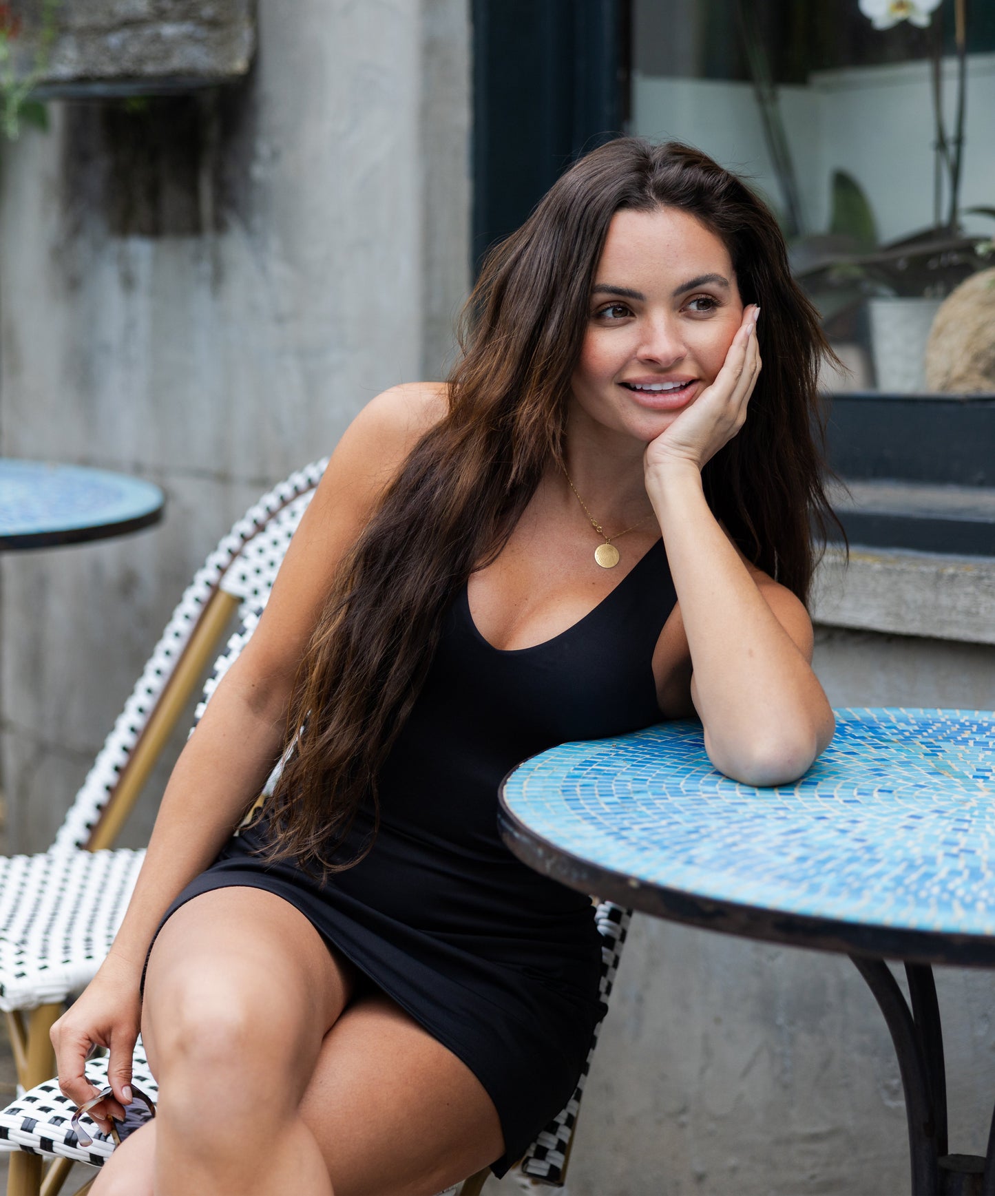 SweetFlexx Built-in Resistance Workout Dress | High-Waisted Booty-Shaping Exercise Dress