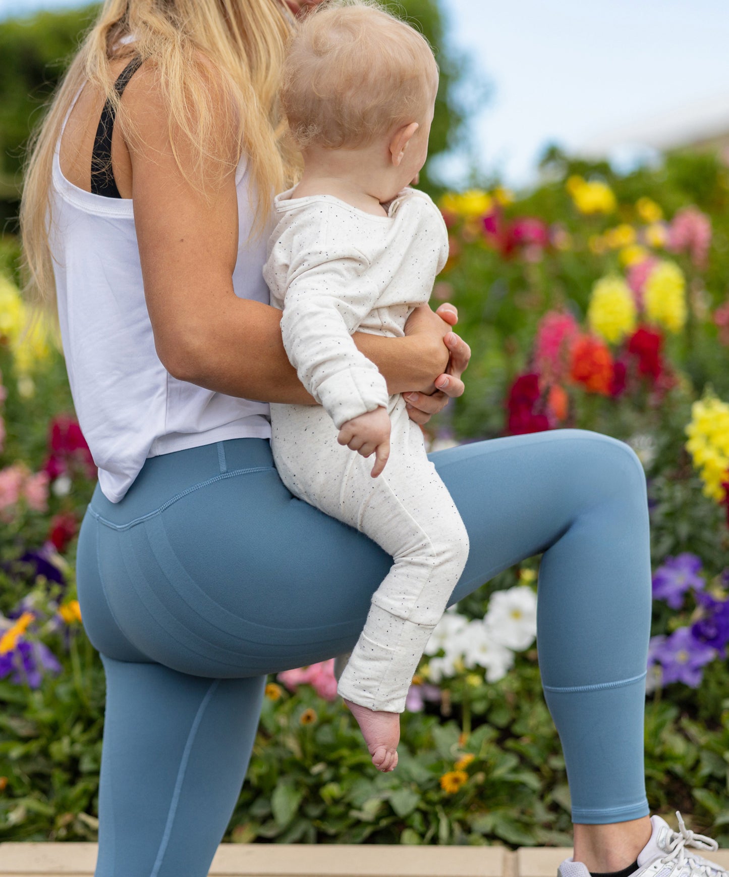 SweetFlexx Full Flexx 360° Dual-Resistance Leggings | Hi-Rise Front & Booty Lifting Tights