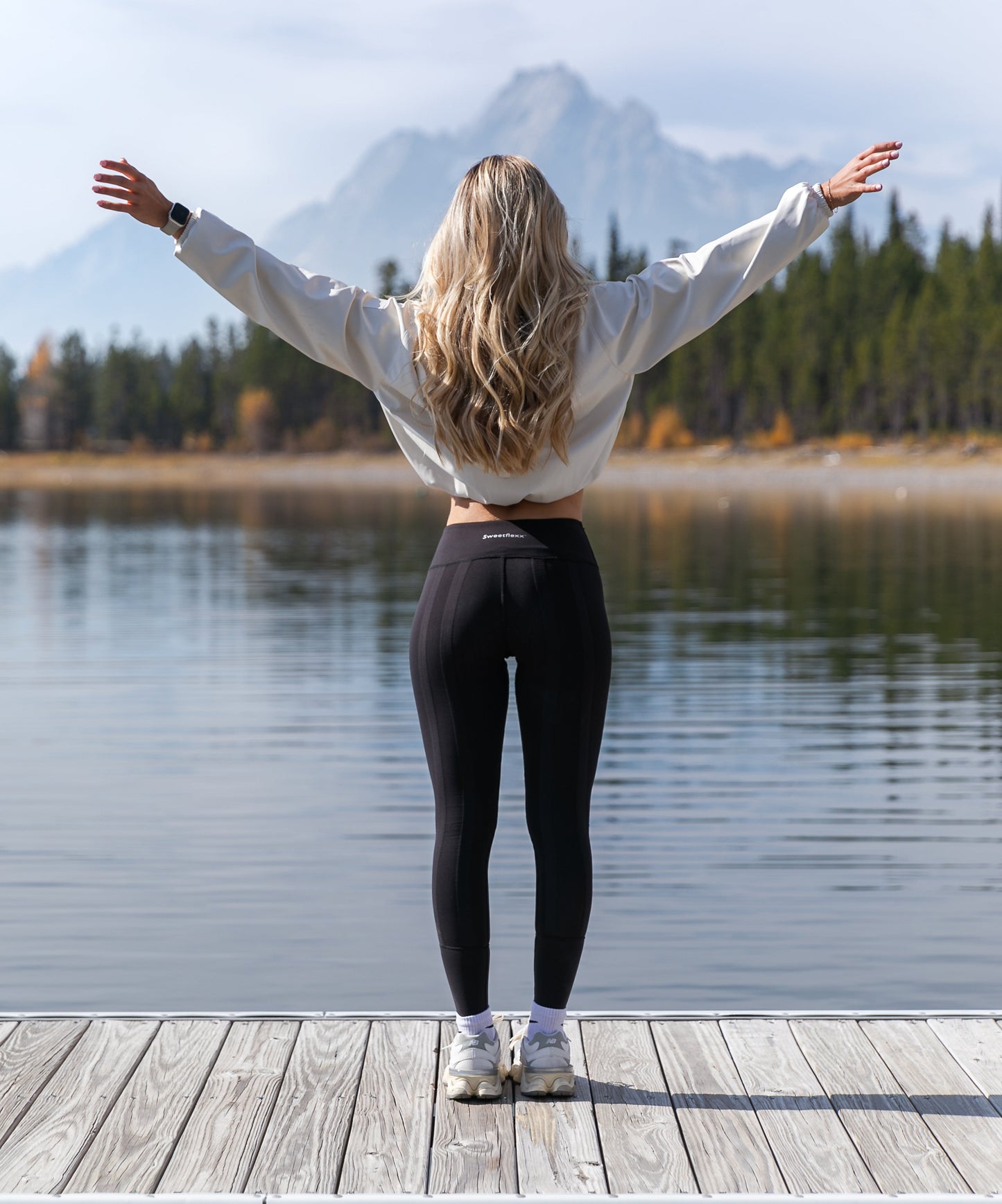 SweetFlexx Booty-Shaping Resistance Leggings | Built-in Booty Band Workout Tights