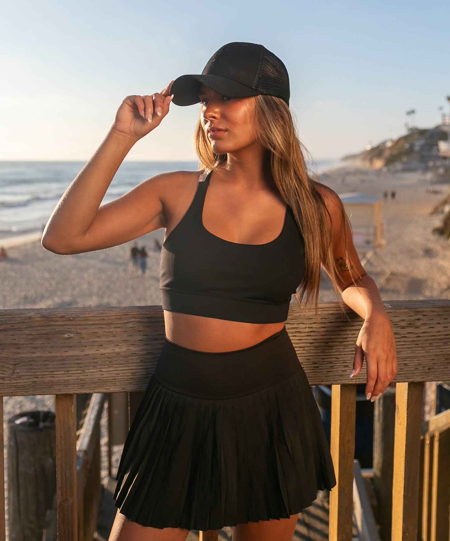 SweetFlexx Women's Lace Sports Bra | High-Support Wireless Bralette for Gym & Everyday Wear