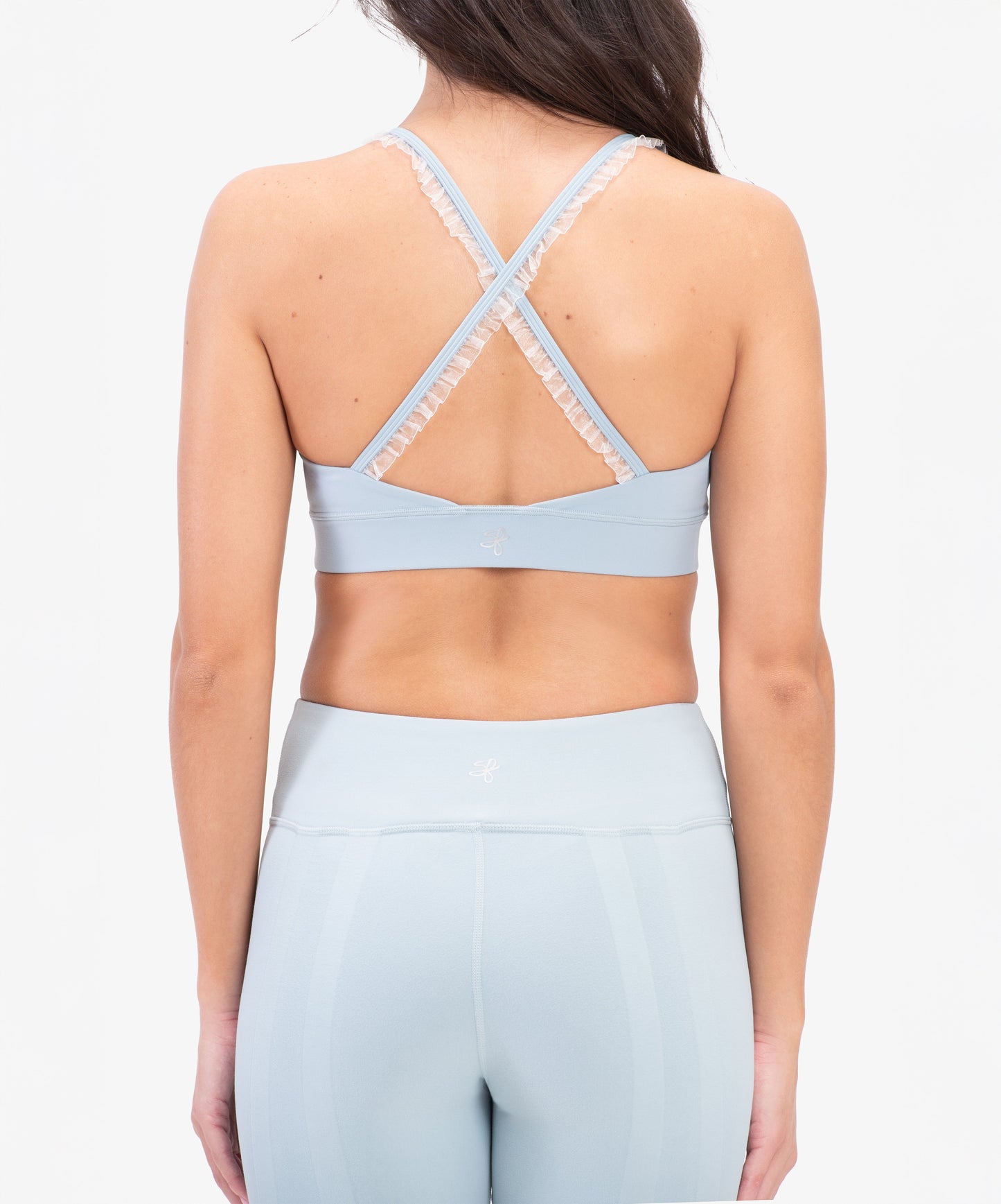 SweetFlexx Women's Lace Sports Bra | High-Support Wireless Bralette for Gym & Everyday Wear