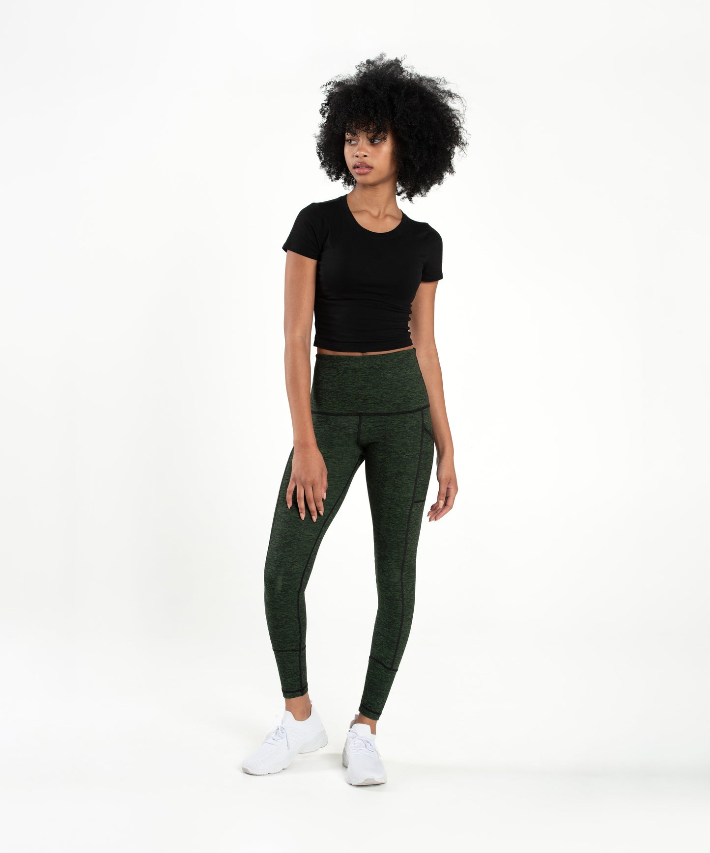 SweetFlexx Hi-Rise Resistance Leggings with Pockets | High-Waisted Workout Tights