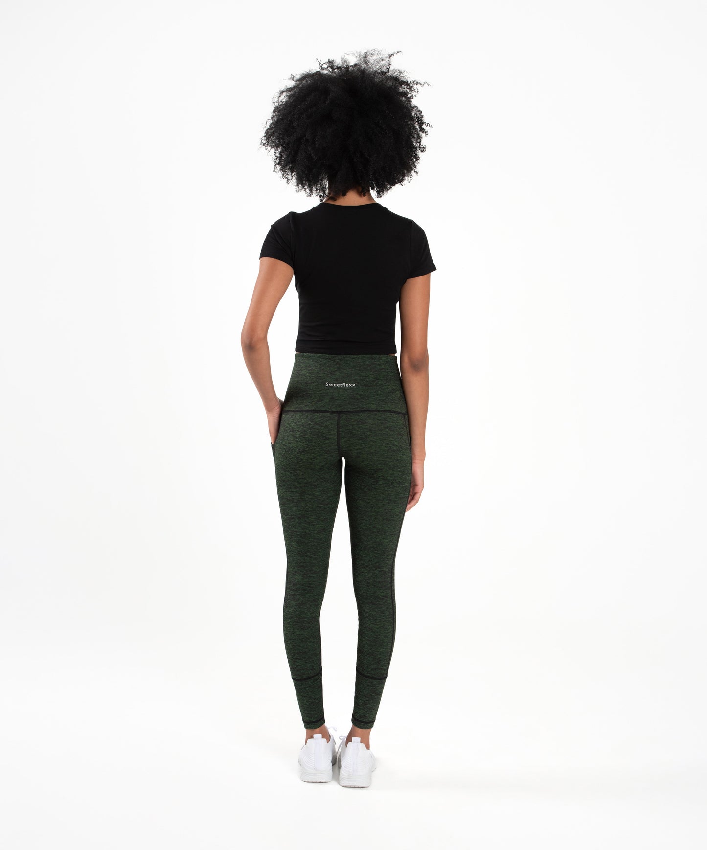 SweetFlexx Hi-Rise Resistance Leggings with Pockets | High-Waisted Workout Tights