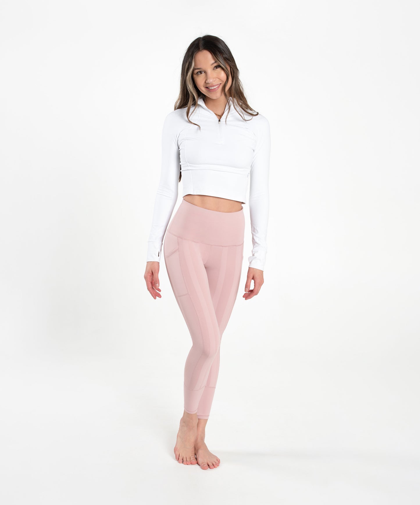 SweetFlexx Hi-Rise Resistance Leggings with Pockets | High-Waisted Workout Tights