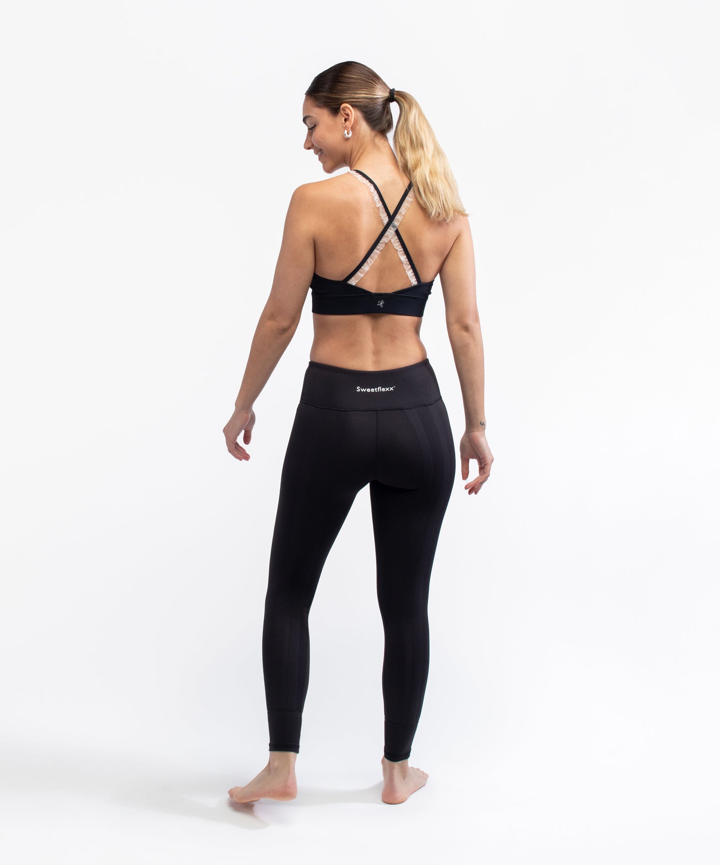 SweetFlexx Full Flexx 360° Dual-Resistance Leggings | Hi-Rise Front & Booty Lifting Tights
