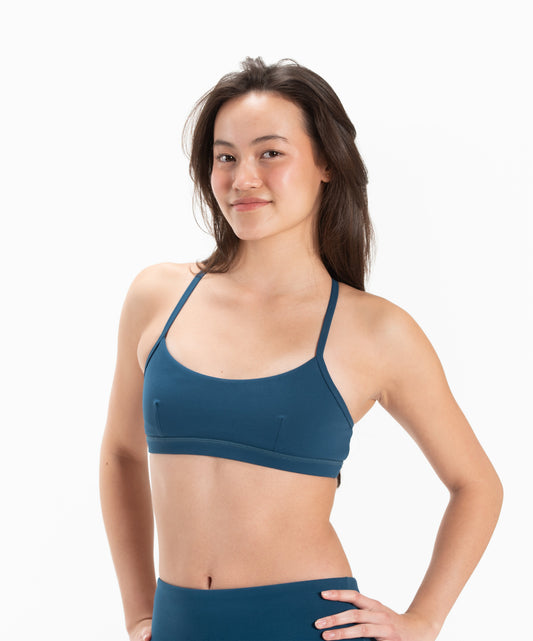 SweetFlexx Women's Sunday Comfort Sports Bra – Seamless Low-Impact Yoga Bra