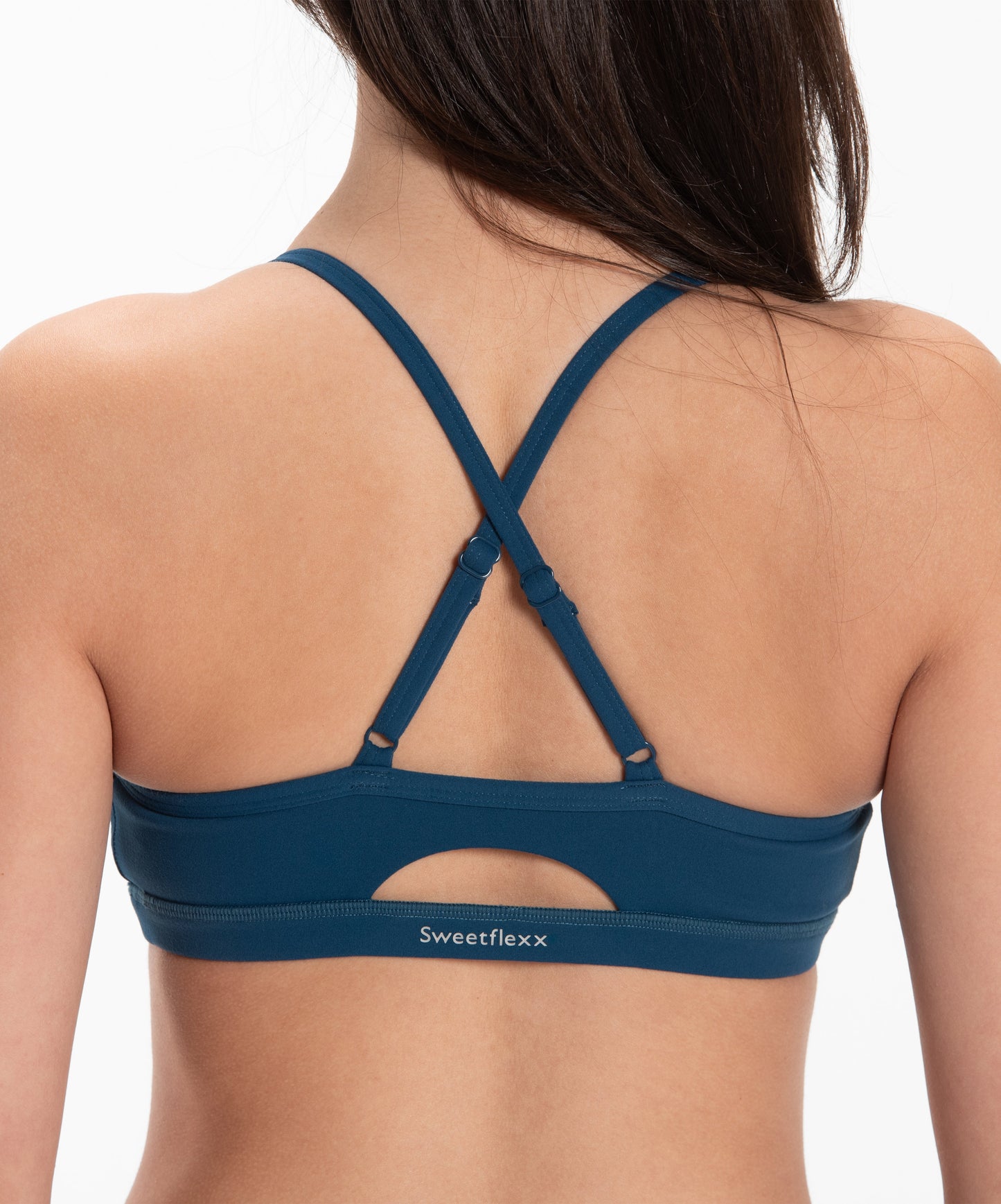 SweetFlexx Women's Sunday Comfort Sports Bra – Seamless Low-Impact Yoga Bra
