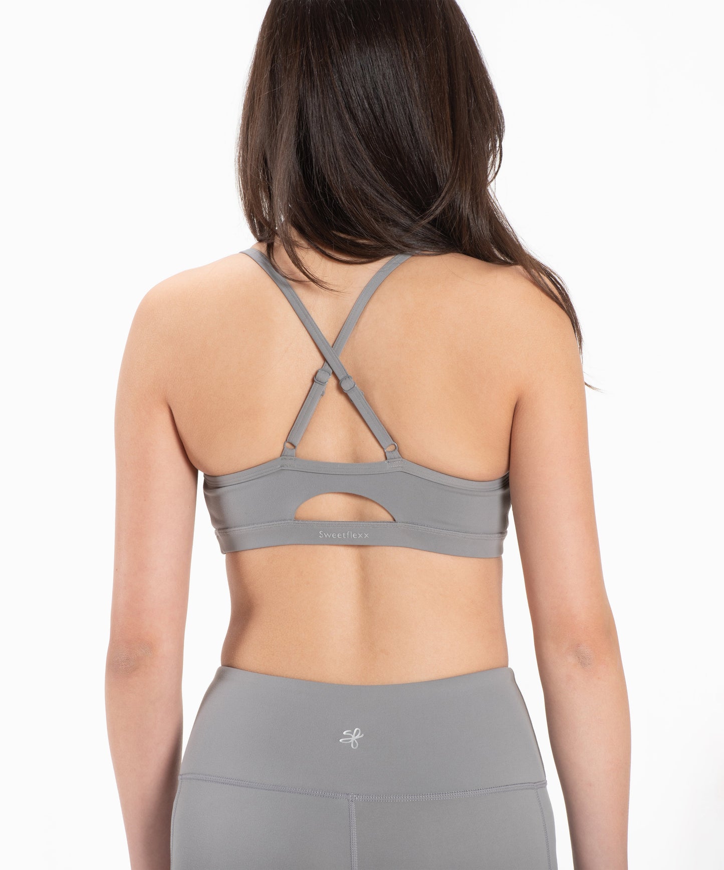 SweetFlexx Women's Sunday Comfort Sports Bra – Seamless Low-Impact Yoga Bra