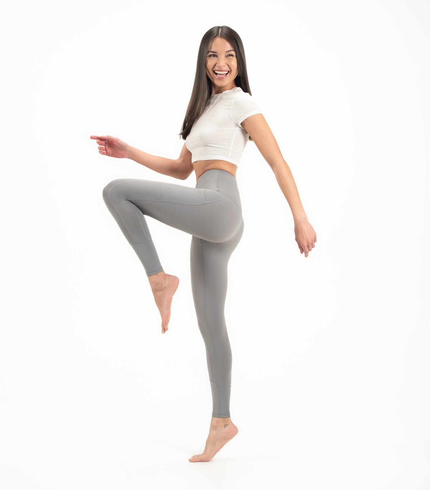 SweetFlexx Hi-Rise Resistance Leggings with Pockets | High-Waisted Workout Tights