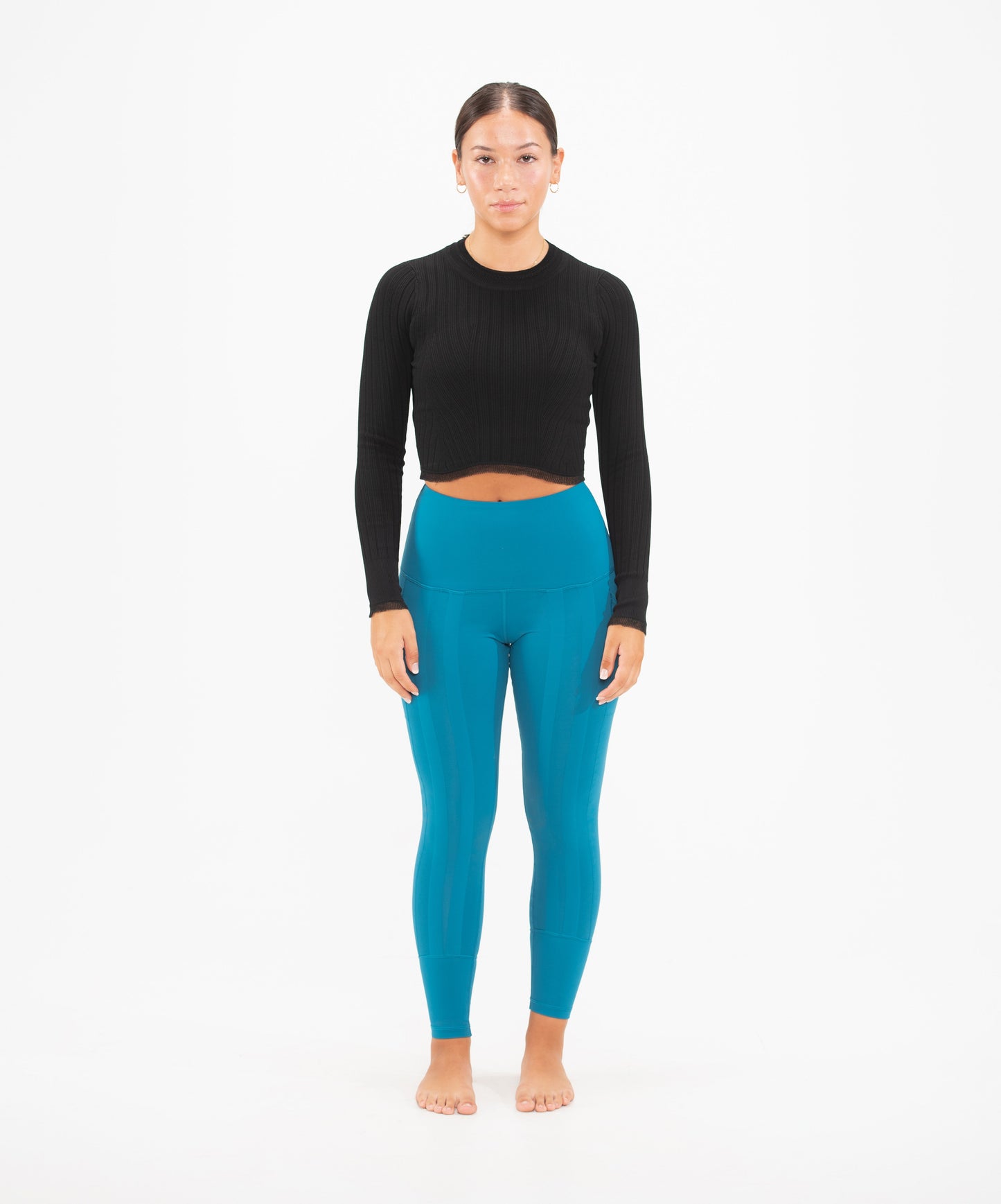 SweetFlexx Hi-Rise Resistance Leggings with Pockets | High-Waisted Workout Tights