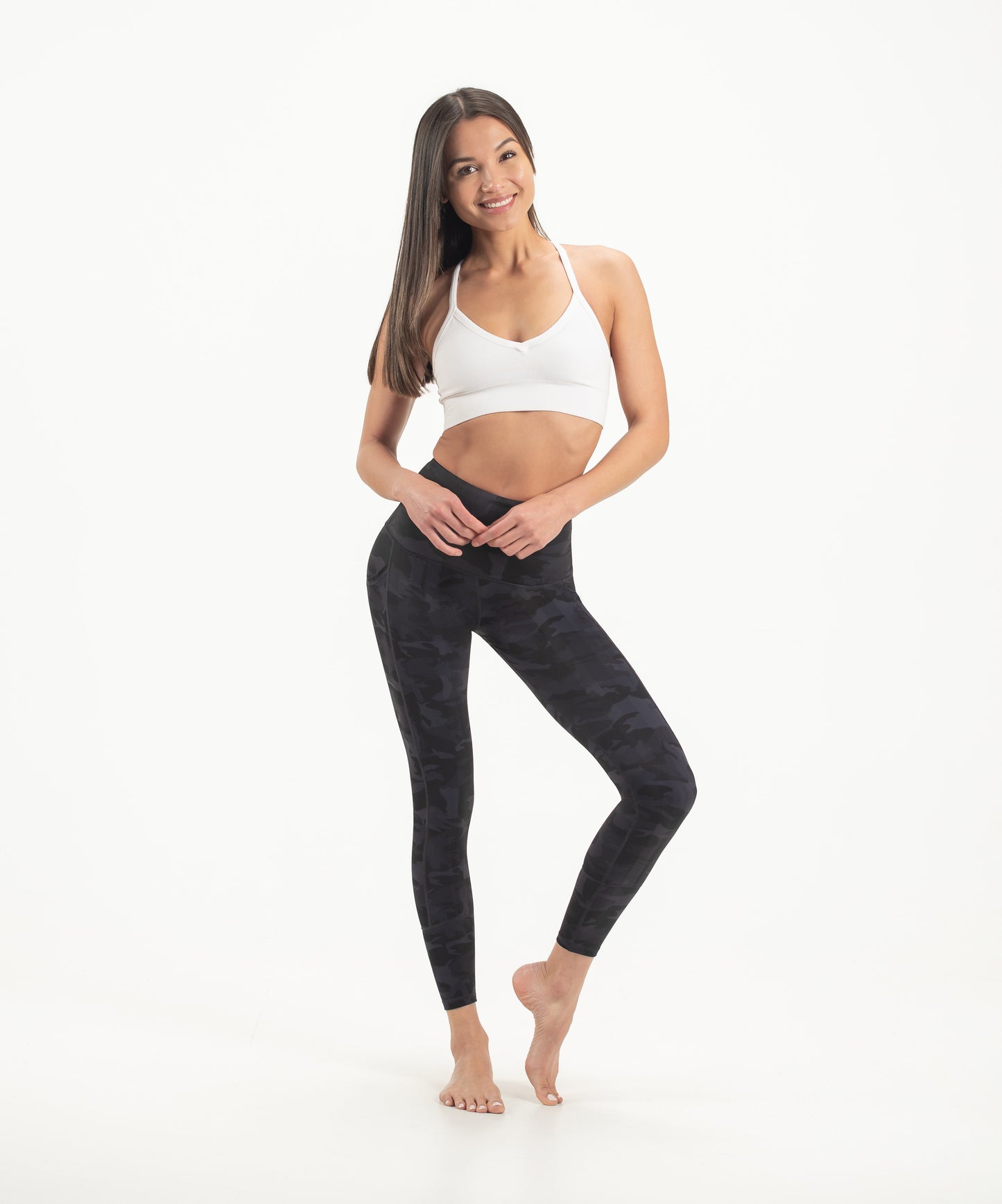 SweetFlexx Hi-Rise Resistance Leggings with Pockets | High-Waisted Workout Tights
