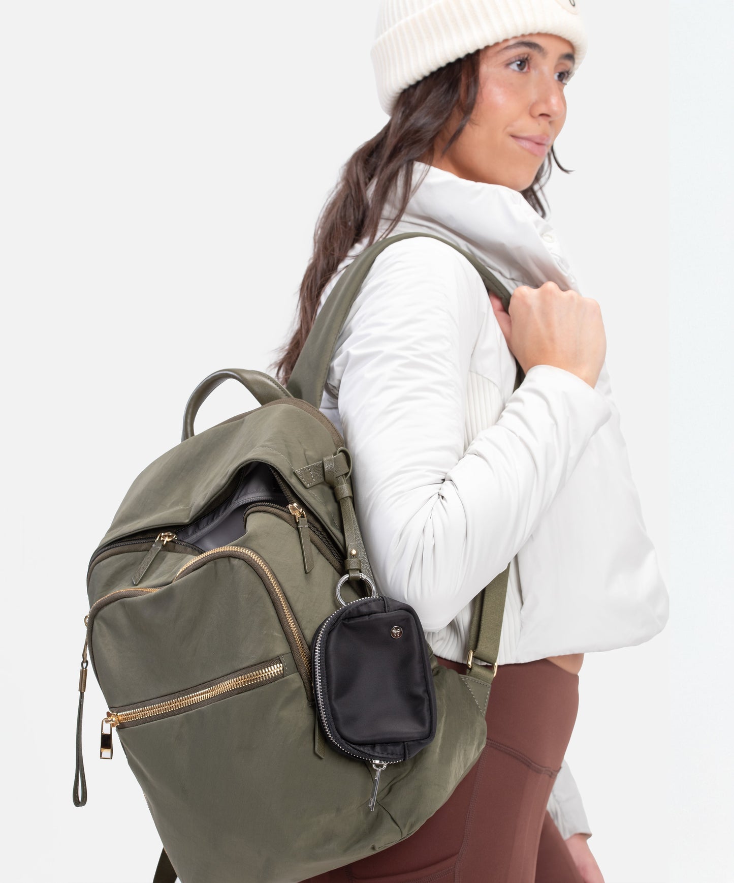 Sweetflexx Nano Crossbody Bag | Water-Resistant Mini Workout Pouch for Women & Men