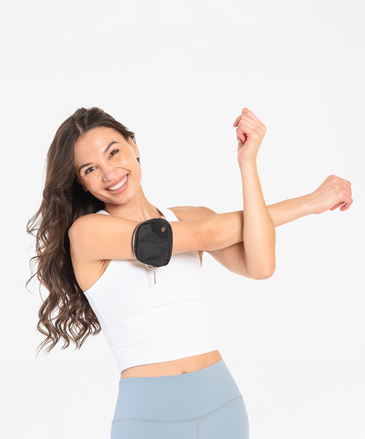 Sweetflexx Nano Crossbody Bag | Water-Resistant Mini Workout Pouch for Women & Men