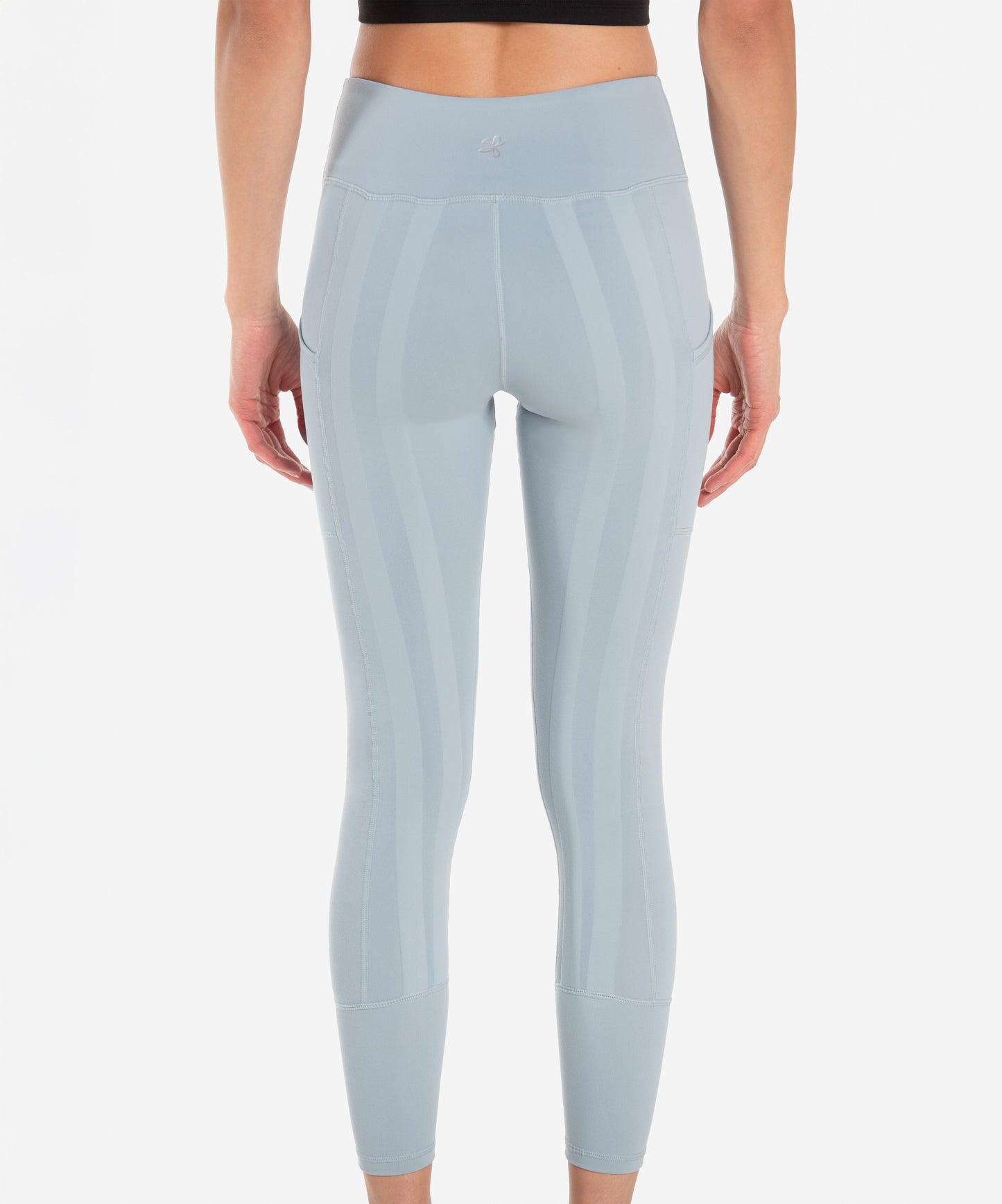 SweetFlexx Women's High-Waisted Front & Booty Resistance Leggings – Full Flexx Gym Pants with Pockets